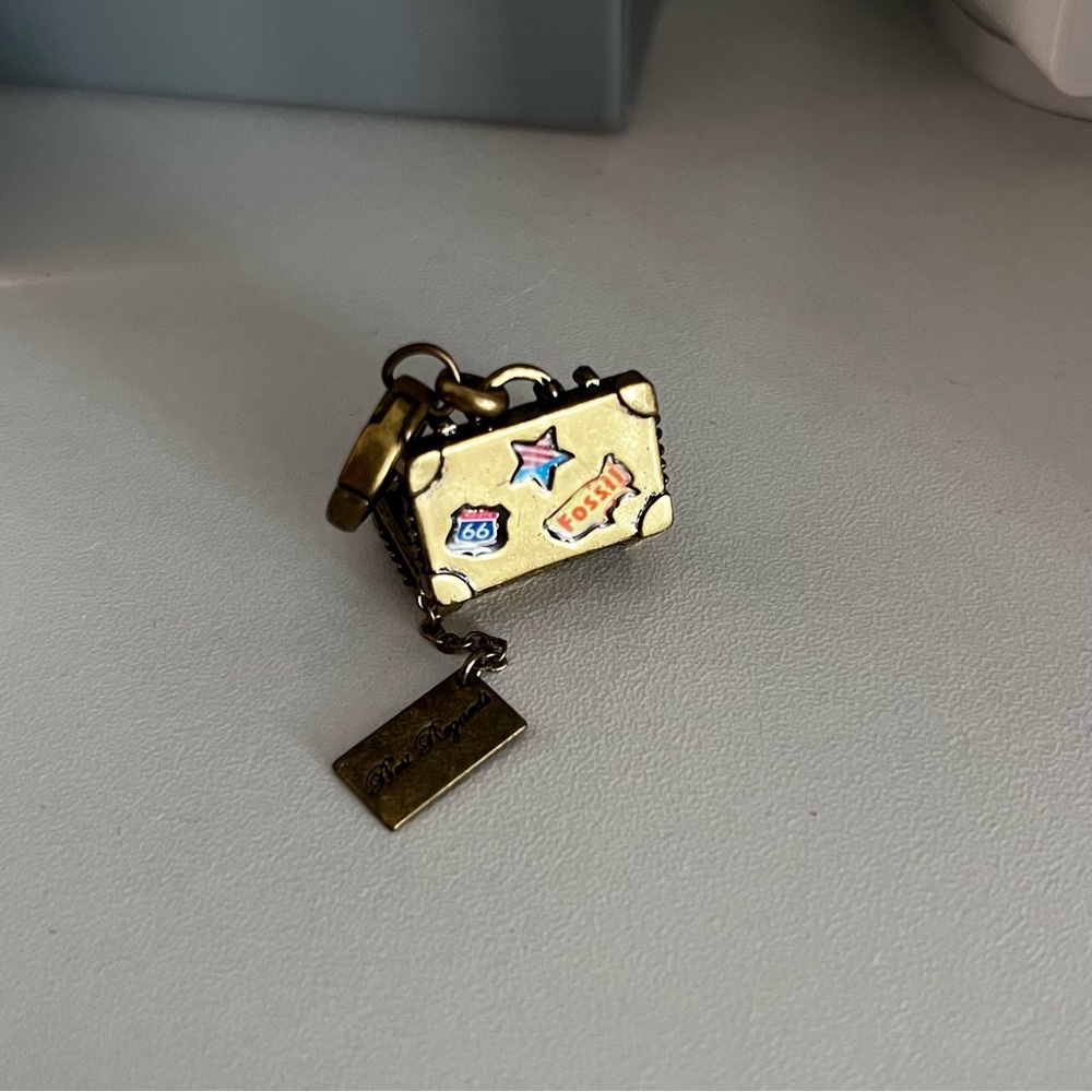 Fossil USA themed charm